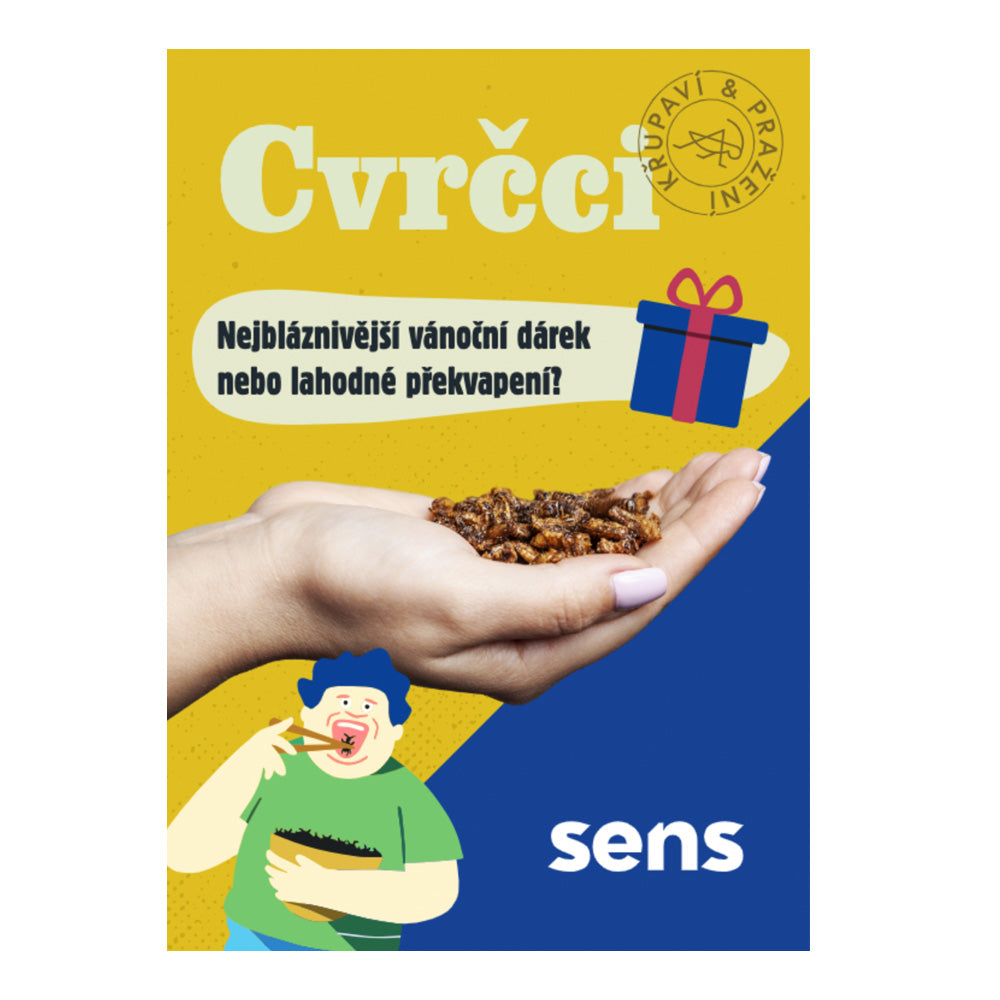 POSM A5 banner "Cvrčci" Dárek CZ